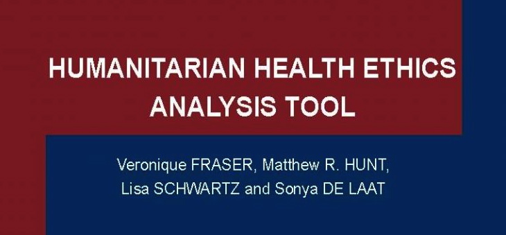 The Humanitarian Health Ethics Analysis Tool: HHEAT Handbook is Now&nbsp;Available